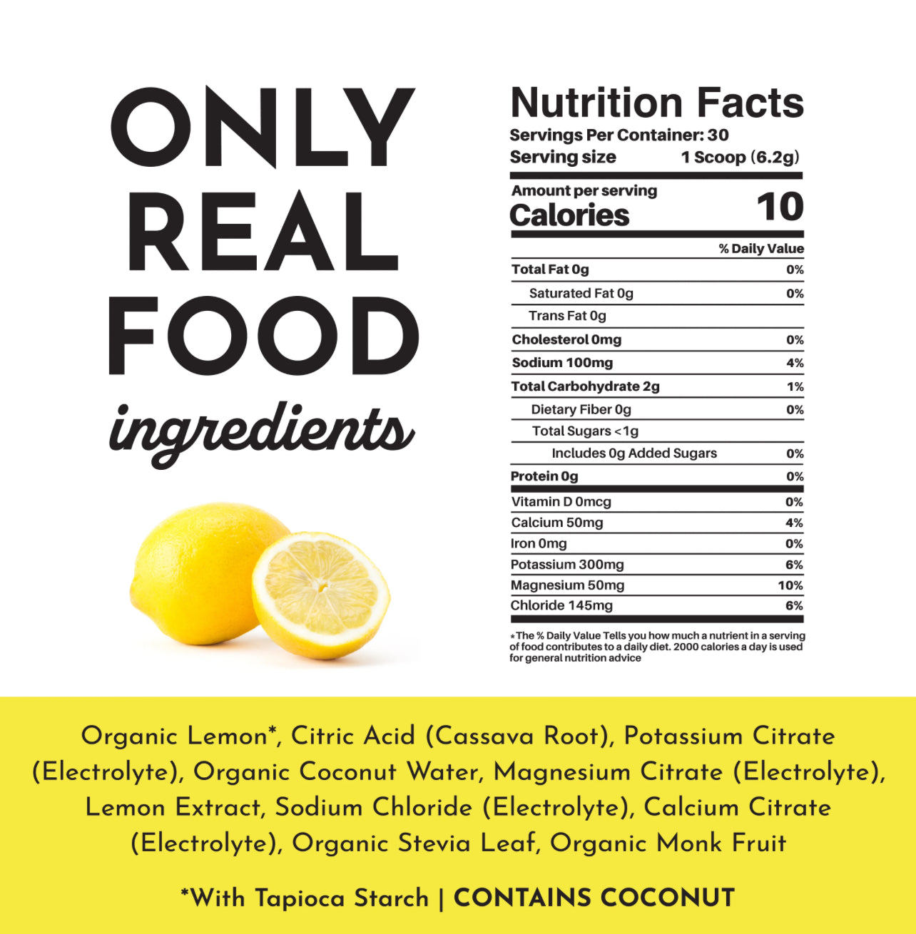 Electrolyte Box, 20 Single Serving Packs, Just Ingredients