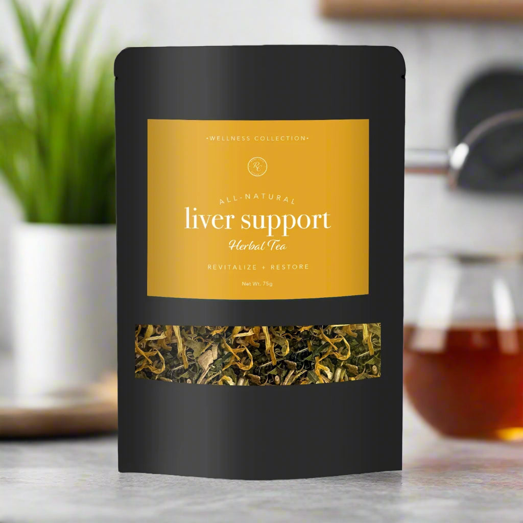Liver Support Herbal Tea, Rowe Casa Organics