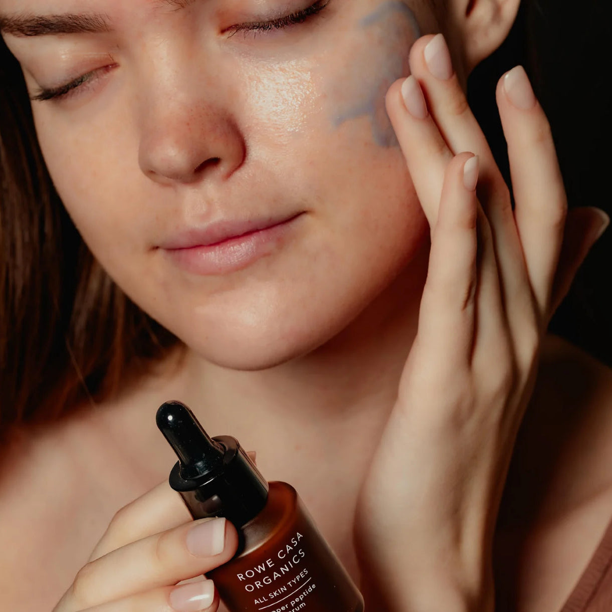 Copper Peptide Face Serum, 1oz, Rowe Casa Organics