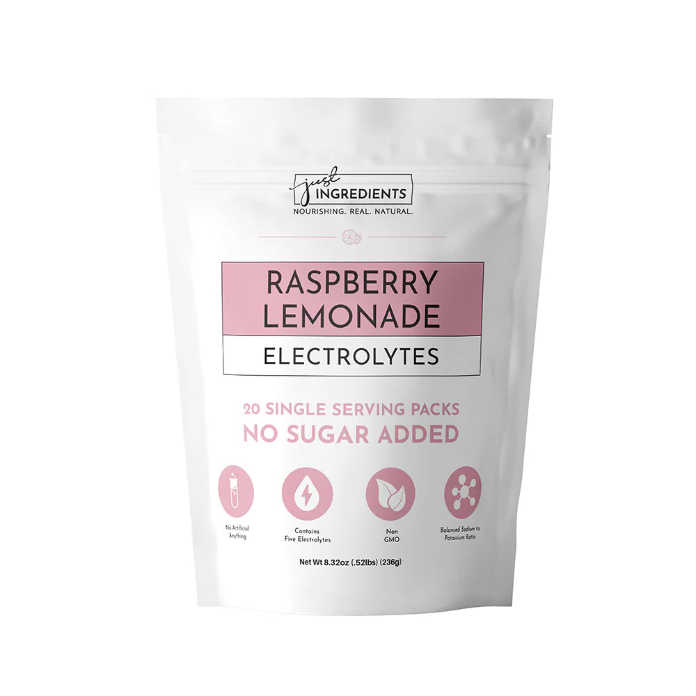 20 Single Serving Packs Electrolytes, Just Ingredients