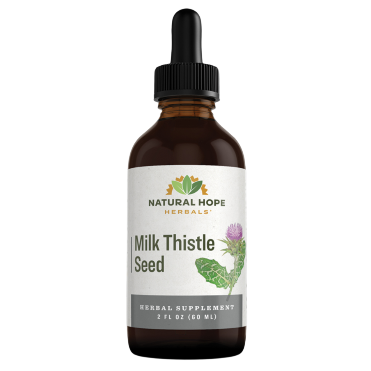 Milk Thistle Seed, 2oz, Natural Hope Herbals