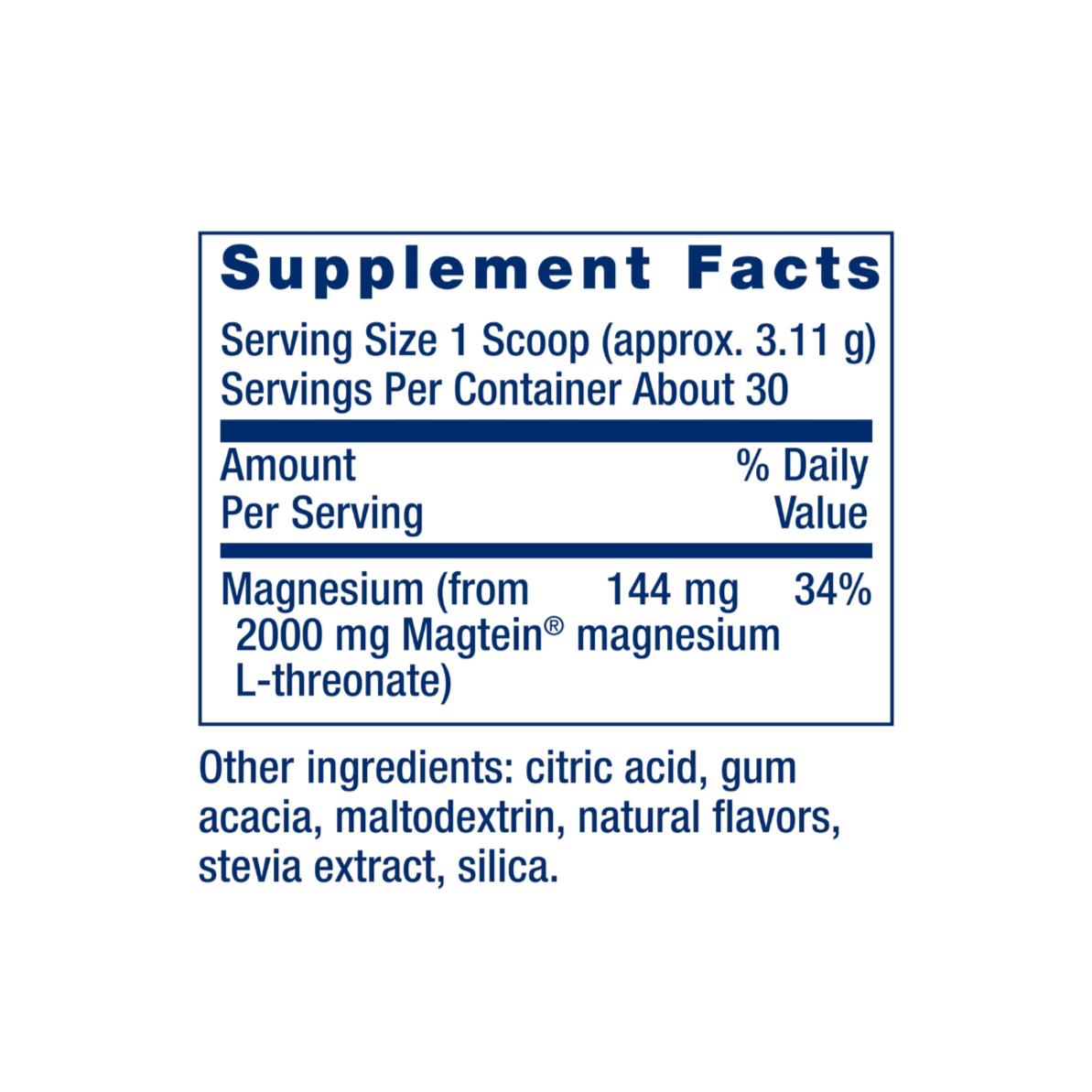 Neuro-Mag, Tropical Punch Flavor, 30 Servings, Life Extension