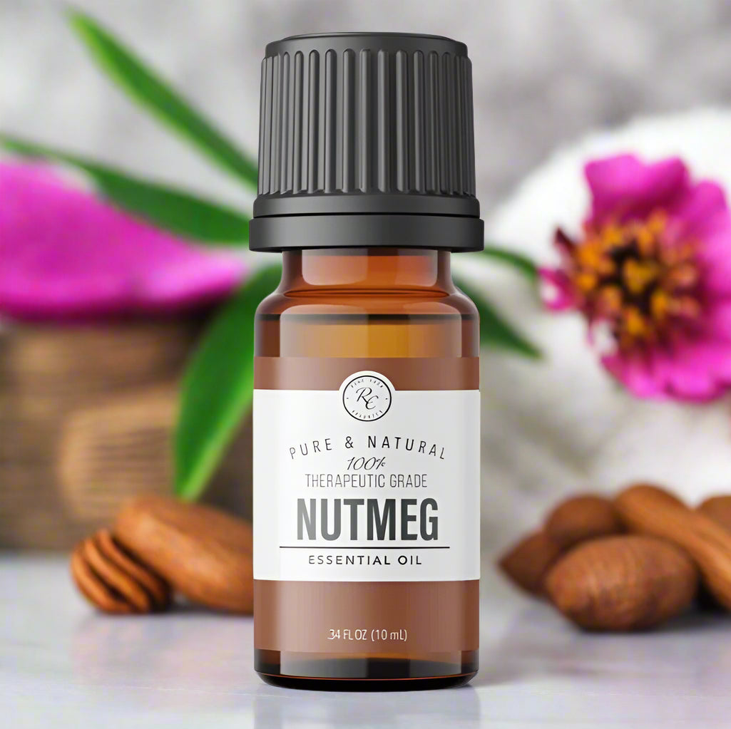 Nutmeg Essential Oil, 10mL, Rowe Casa Organics