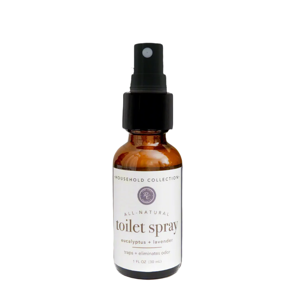 Toilet Spray, Traps + Eliminates Odor, Rowe Casa Organics
