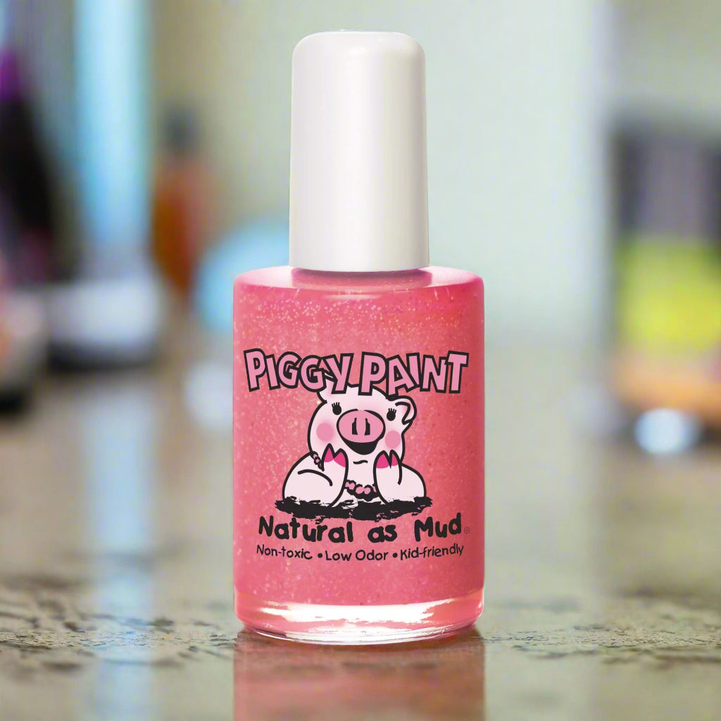 Shimmy Shimmy POP - Glitter Bright Pink Nail Polish, 0.5oz, Piggy Paint