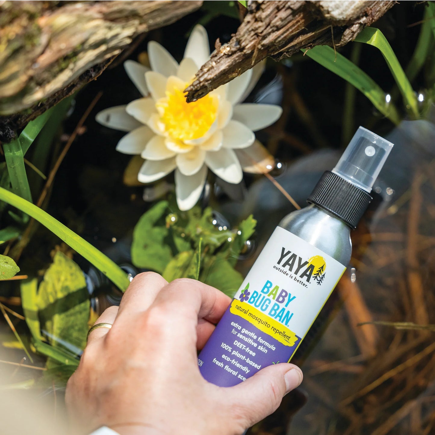 Baby Bug Ban, Natural Bug Repellent, 4oz, Yaya Organics