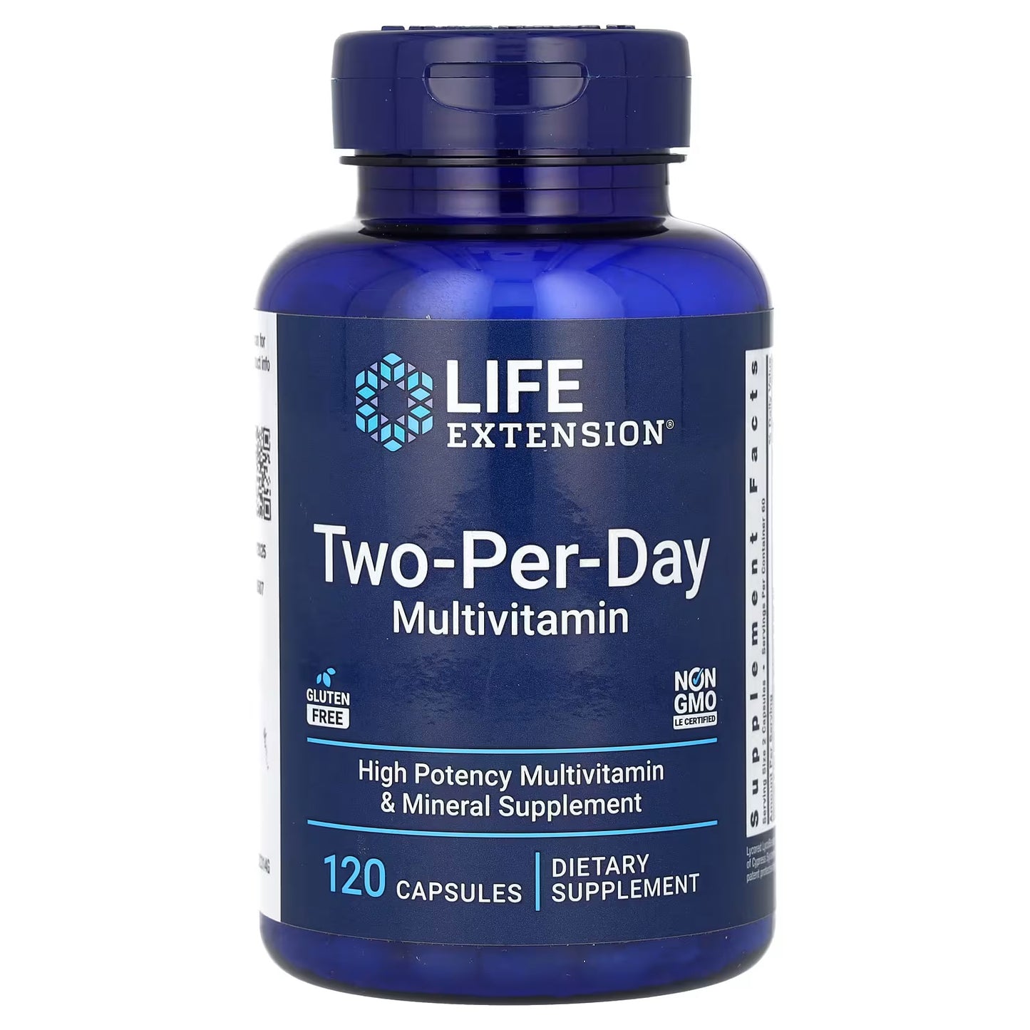 Two-Per-Day Multivitamin, 120 Capsules, Life Extension