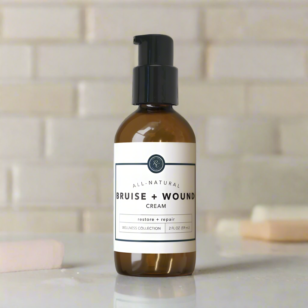 Bruise + Wound Cream, Restore + Repair, 2oz, Rowe Casa Organics