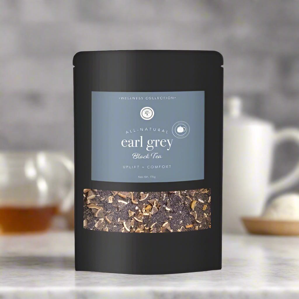 Earl Grey Black Tea, Uplift + Comfort, Rowe Casa Organics