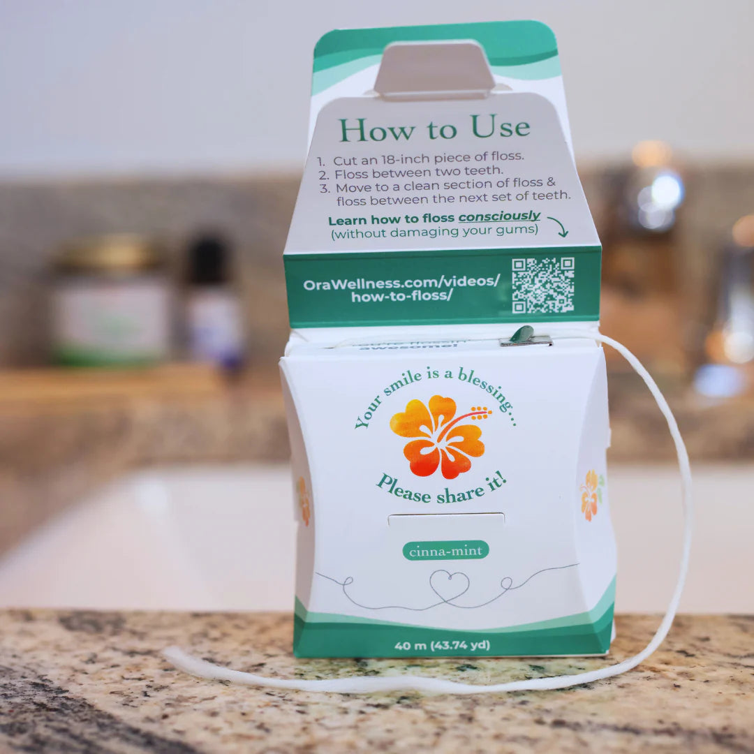 Awesome Floss, Cinna-Mint, 40m, OraWellness