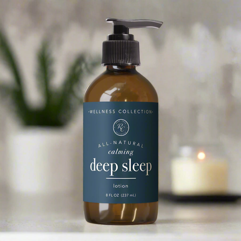 Calming Deep Sleep Lotion, 8oz, Rowe Casa Organics