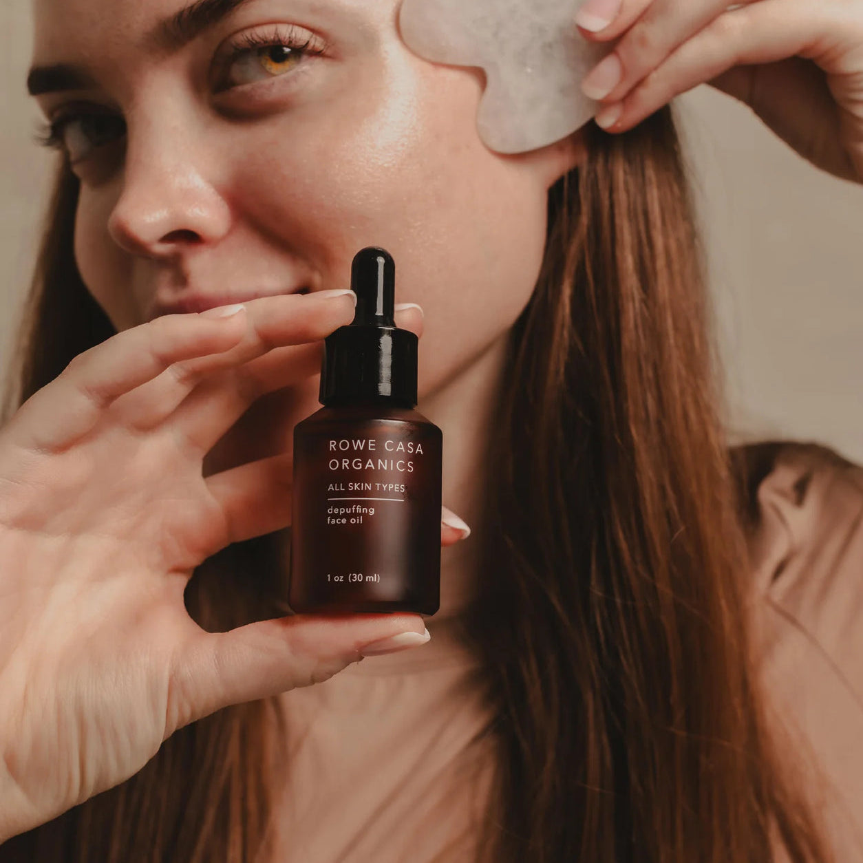 Depuffing Face Oil, 1oz, Rowe Casa Organics