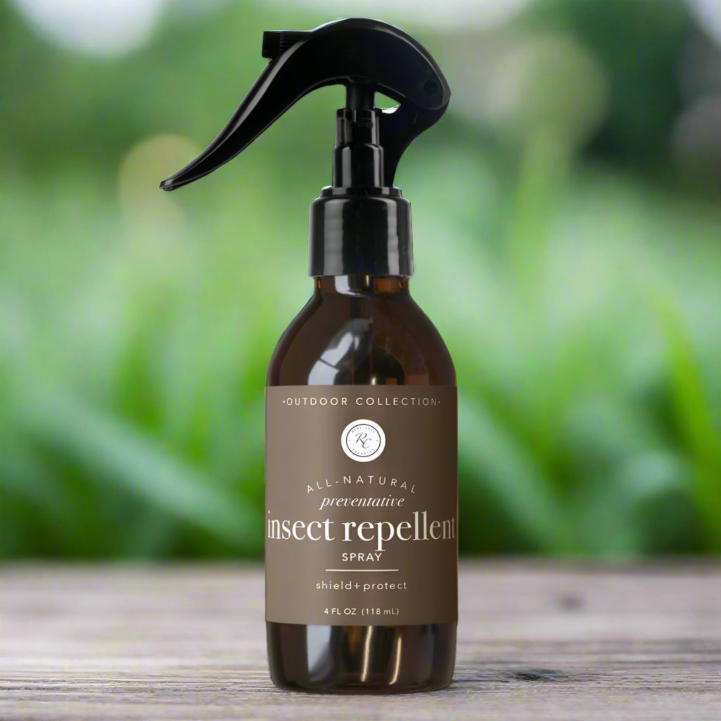 Preventative Insect Repellent Spray, Shield + Protect, 4oz, Rowe Casa Organics