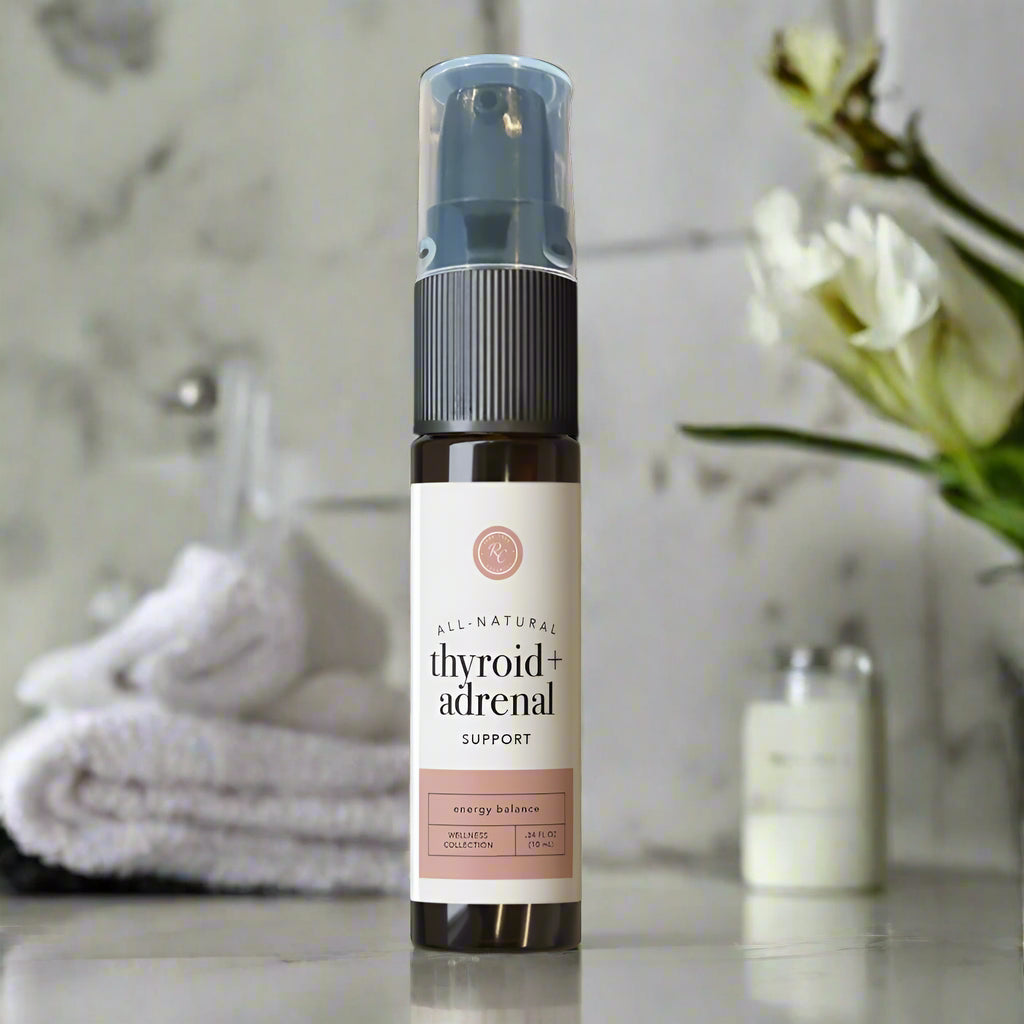 Thyroid + Adrenal Support, Energy Balance, 10mL, Rowe Casa Organics