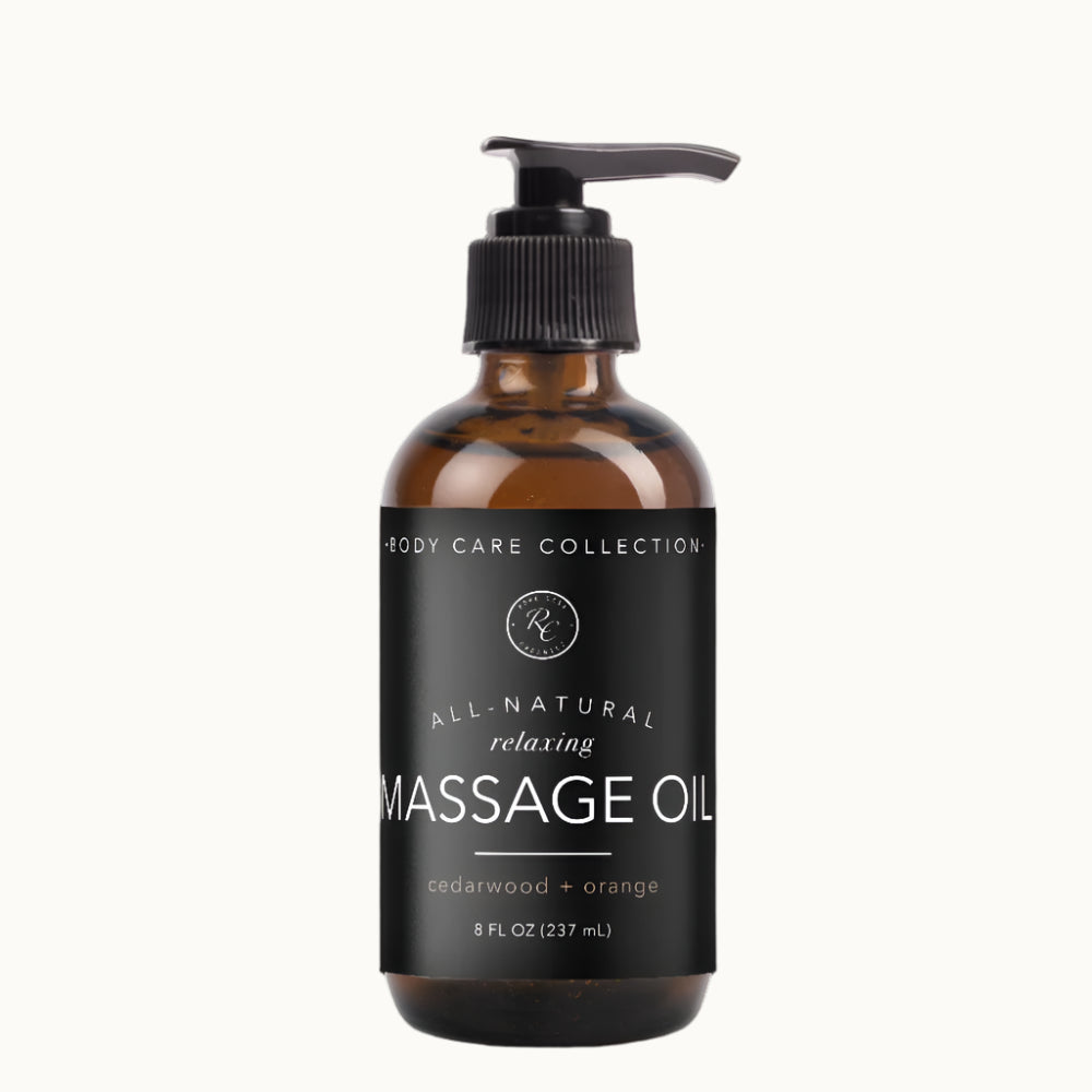 Relaxing Massage Oil, 8oz, Rowe Casa Organics