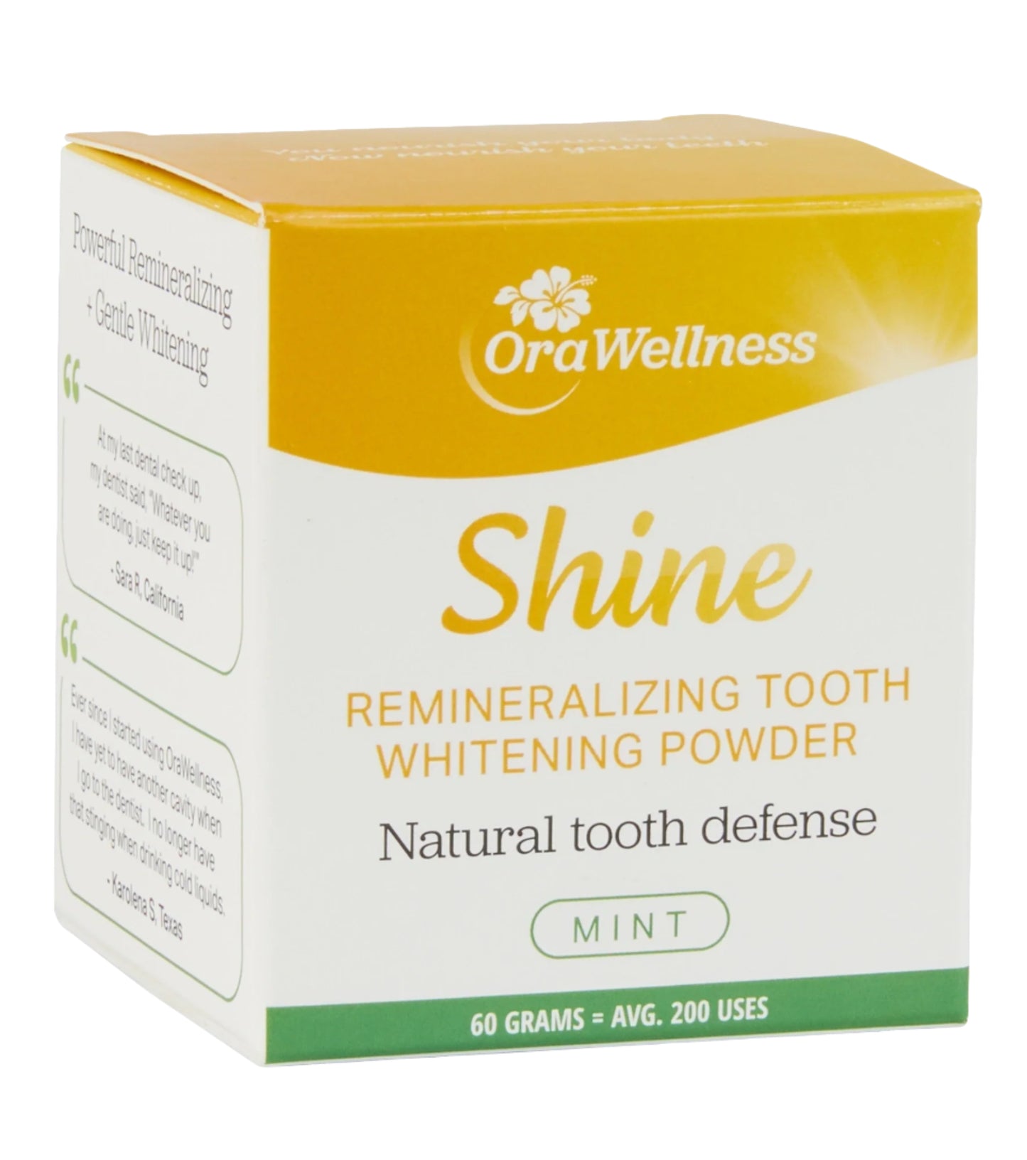 Shine Remineralizing Tooth Whitening Powder, Mint