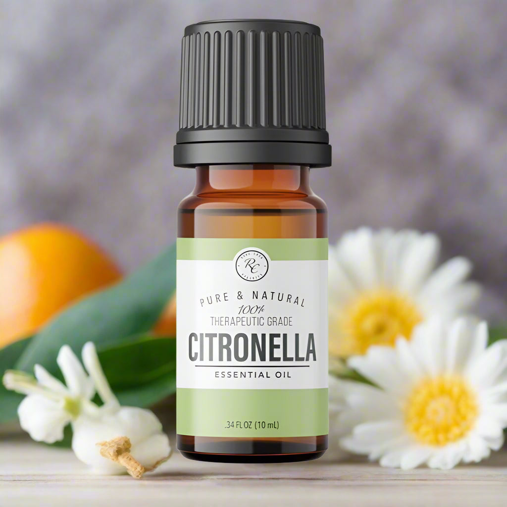 Citronella Essential Oil, 10mL, Rowe Casa Organics
