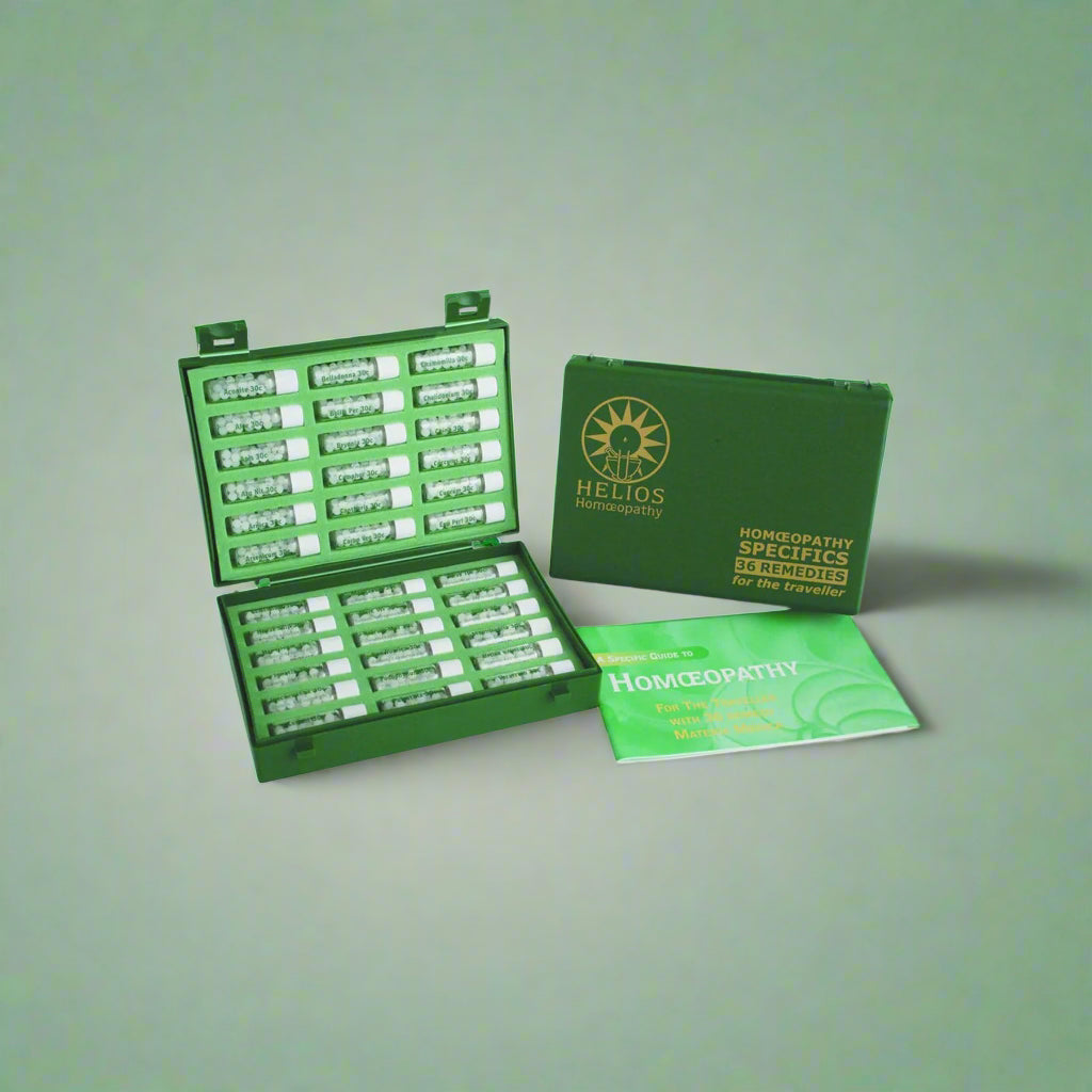36 Homeopathic Remedy TRAVEL Kit, Helios