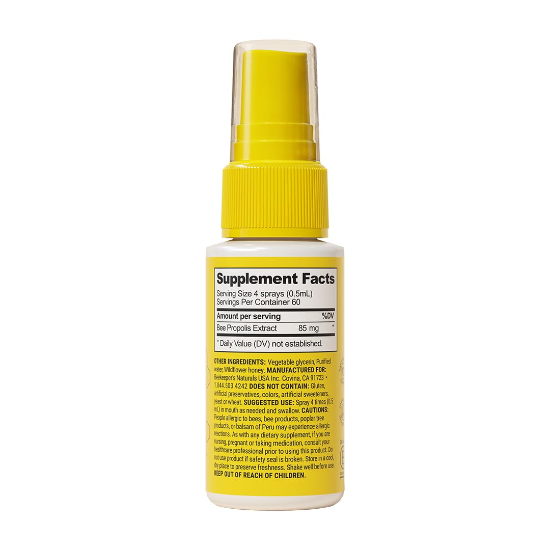 B. Immune Throat Spray, Propolis