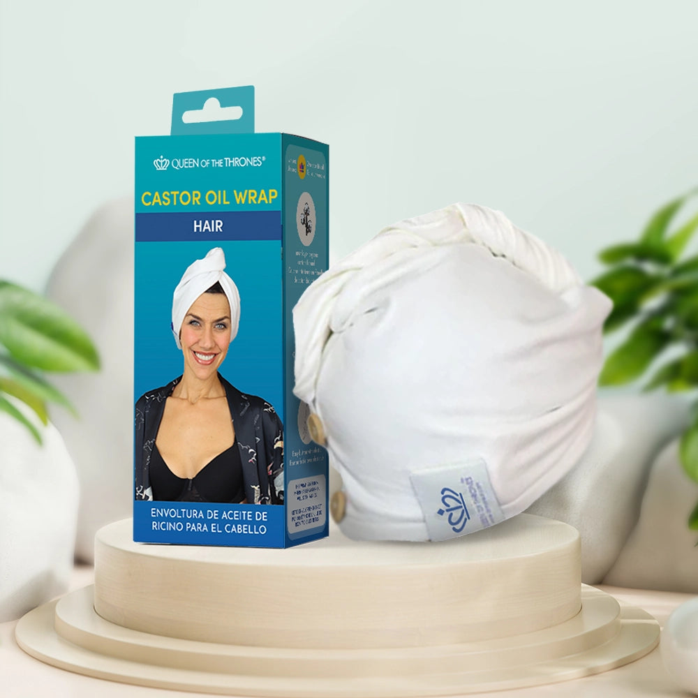 Castor Oil Hair Wrap