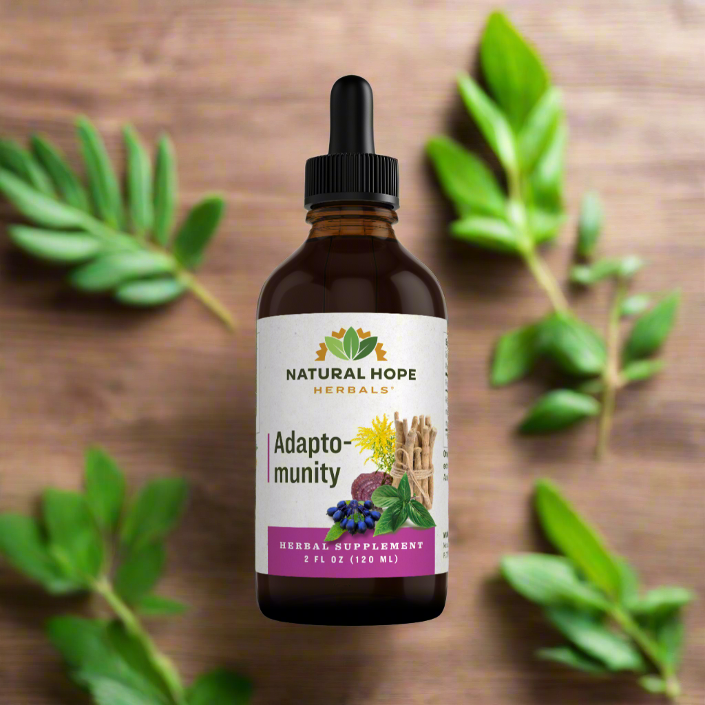 Adapto-Munity - Boost Immunity, Circulation & Stamina, 2-4oz, Natural Hope Herbals