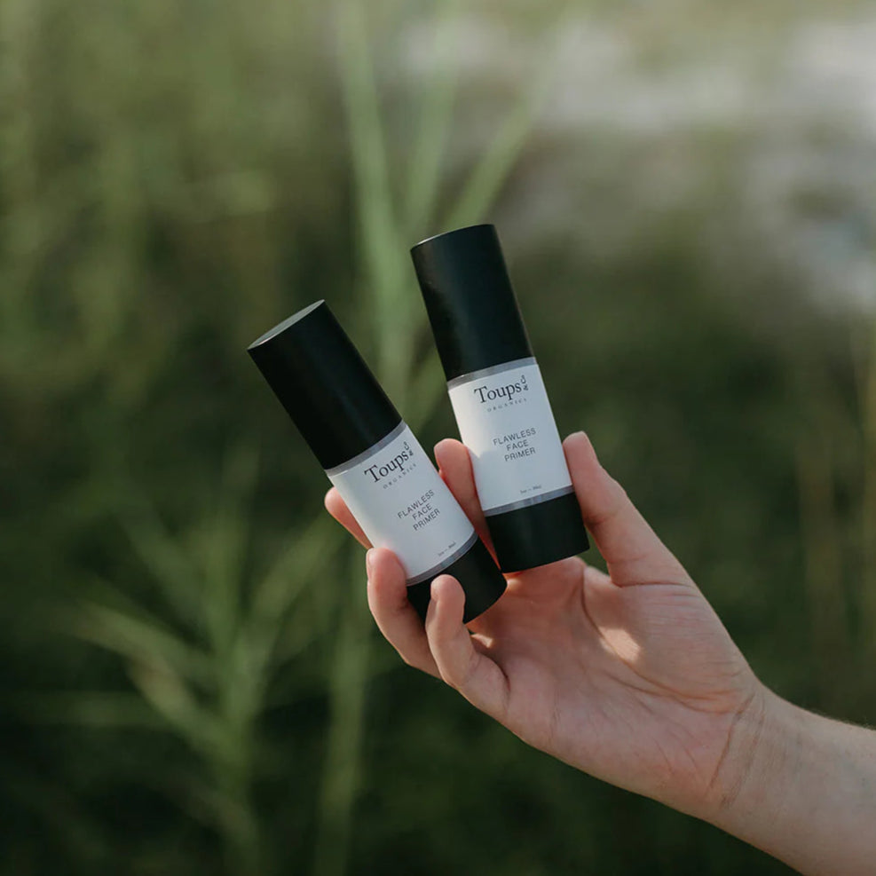 Flawless Face Primer, 0.1-1oz, Toups & Co Organics