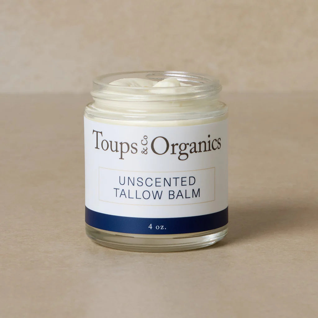 Unscented Tallow Balm, Toups & Co Organics