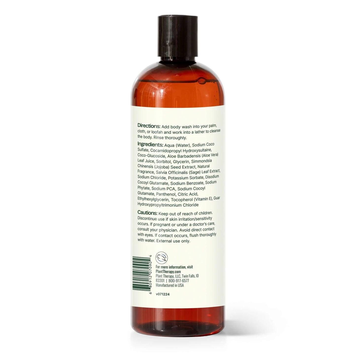 Coconut Ylang Ylang Body Wash, 16oz, Plant Therapy