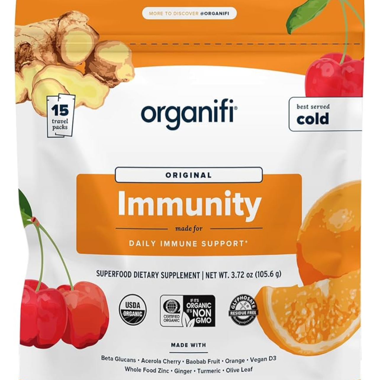 Immunity Supplement - Daily Immune Support, Organifi