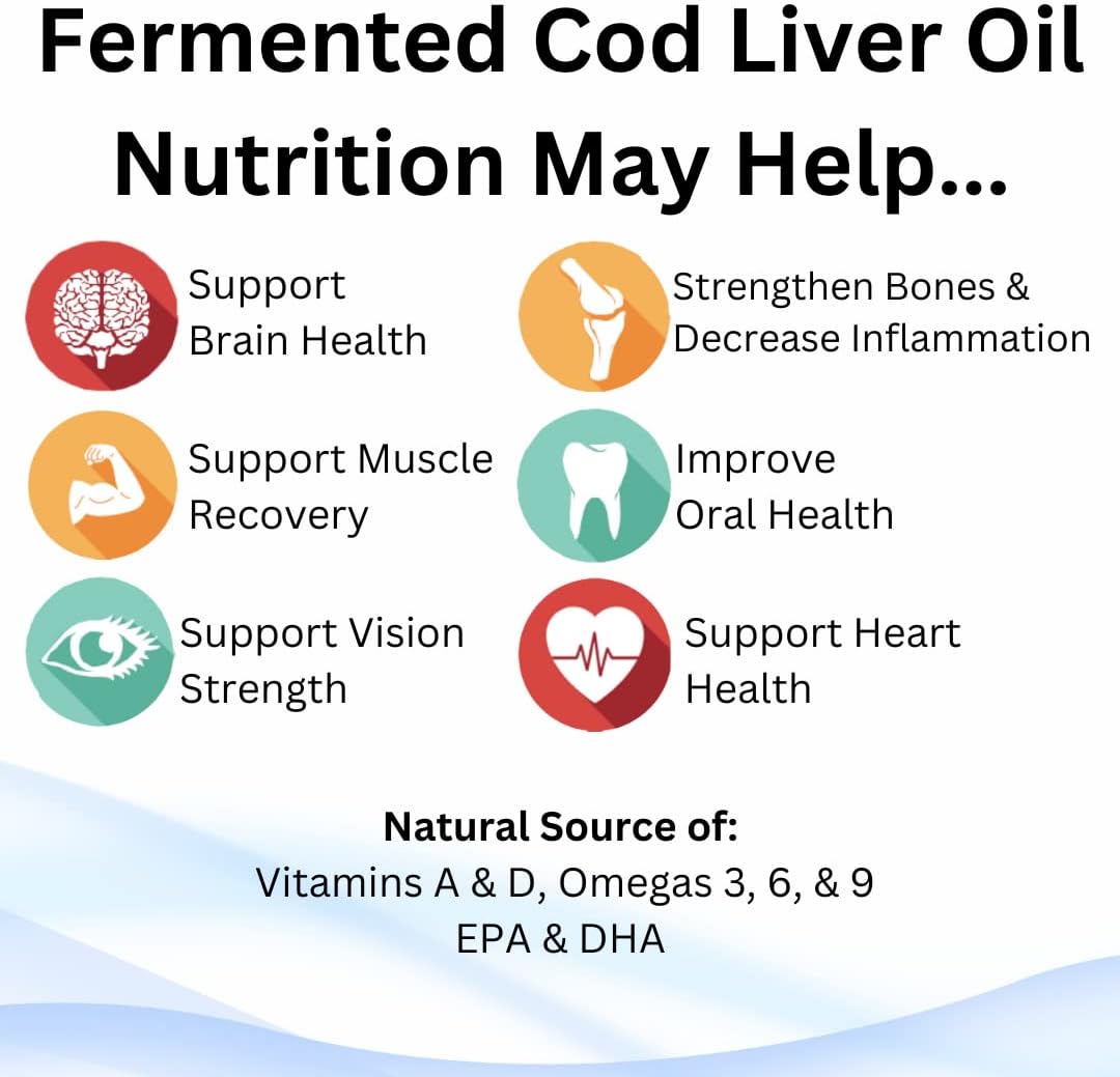 Fermented Cod Liver Oil Liquid, Green Pasture