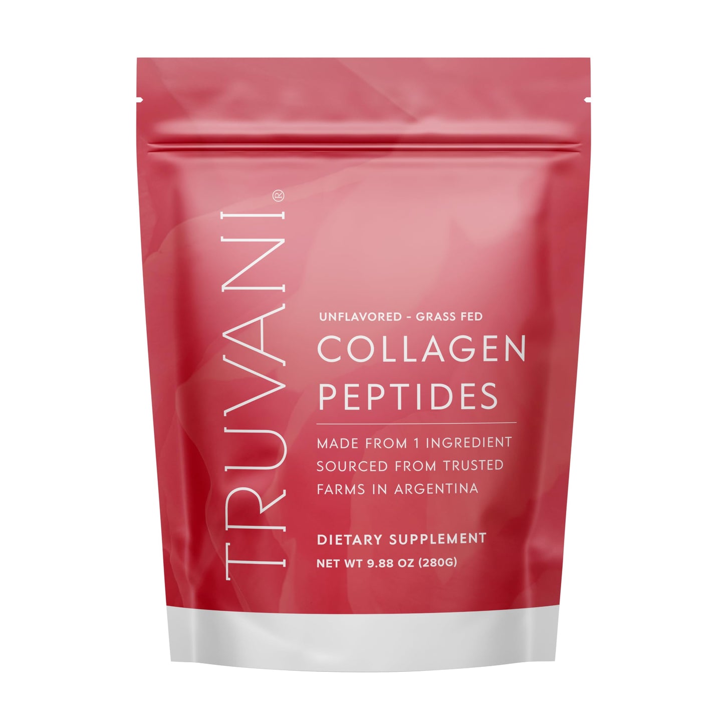 Collagen Peptides, Unflavored, Supports Hair, Nails, Skin, Joint + Gut Health, Truvani