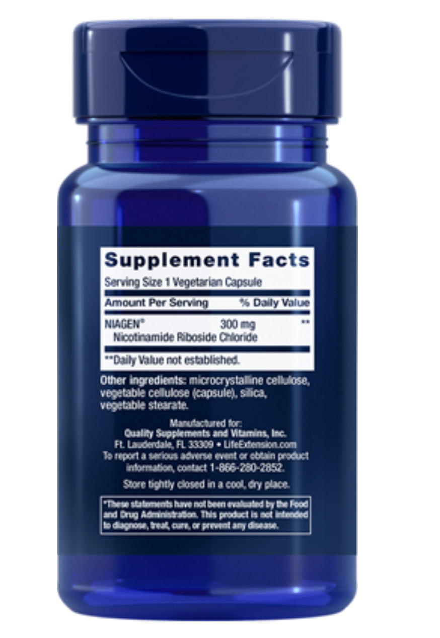 NAD+ Cell Regenerator, 100-300mg, Life Extension