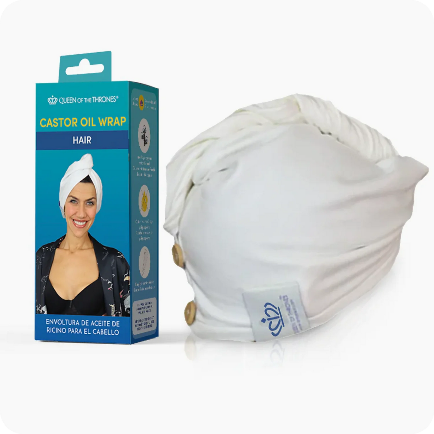 Castor Oil Hair Wrap