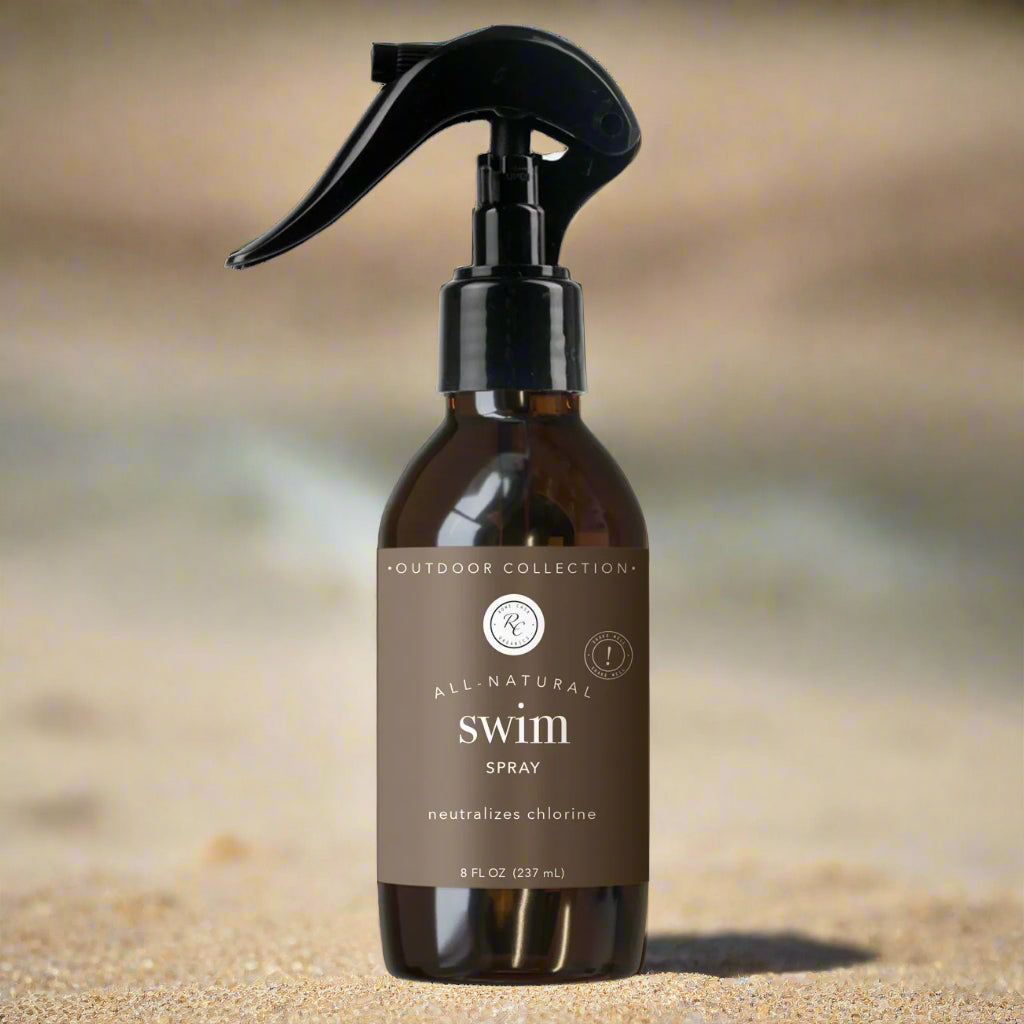 Swim Spray, Neutralizes Chlorine, 8oz, Rowe Casa Organics