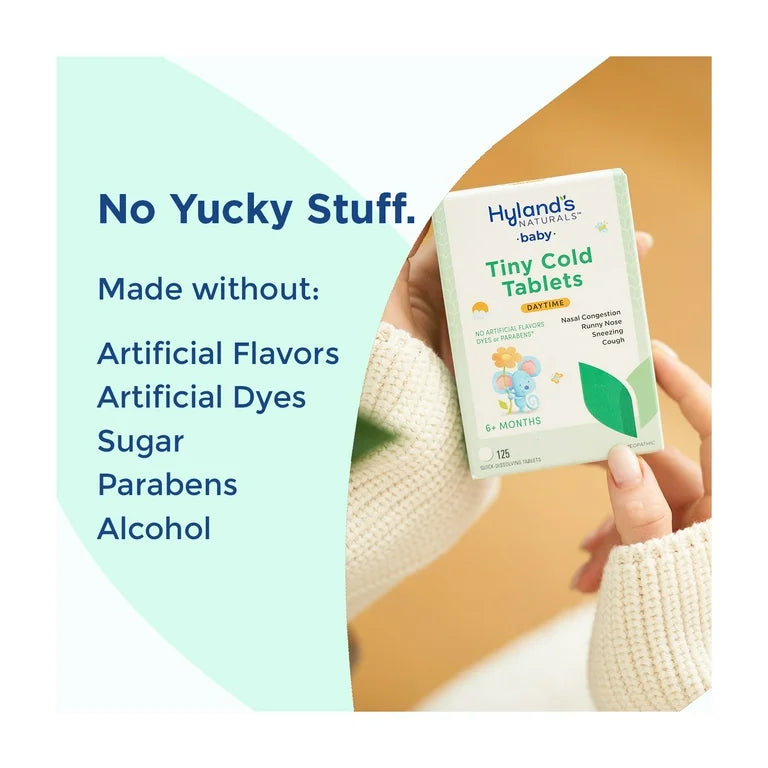 Hyland's Baby Tiny Cold Tablets Daytime
