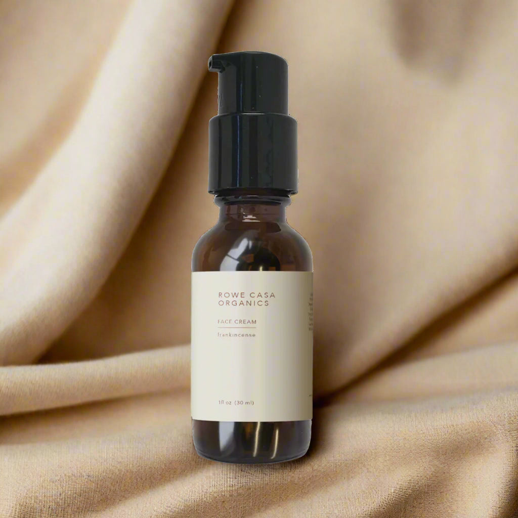Face Cream - Frankincense, 1oz, Rowe Casa Organics