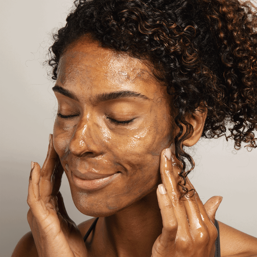 Charcoal Clay Cleanser, Pore Minimizing and Detoxing, 0.05 fl oz, 100% Pure
