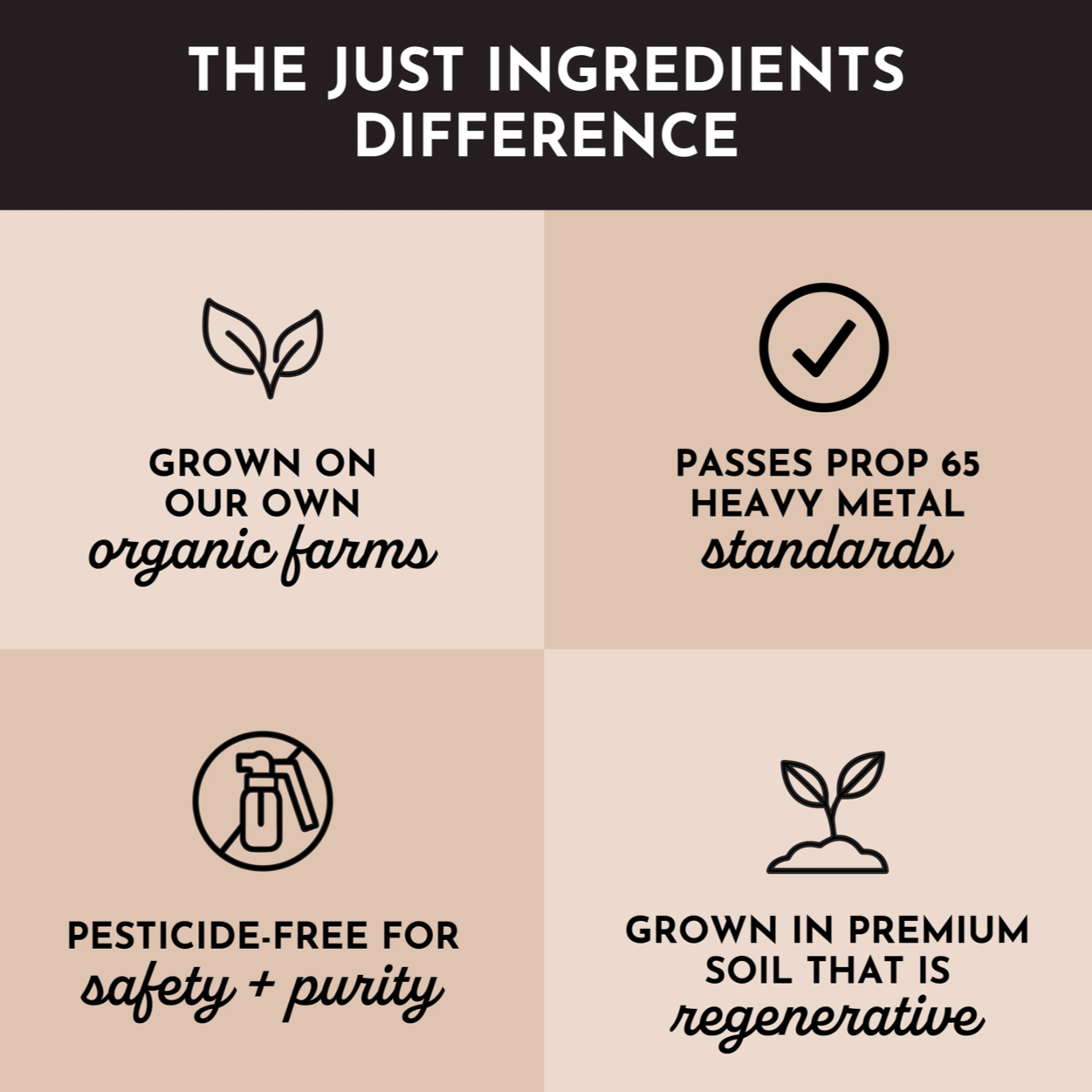 Organic Ashwagandha, Just Ingredients
