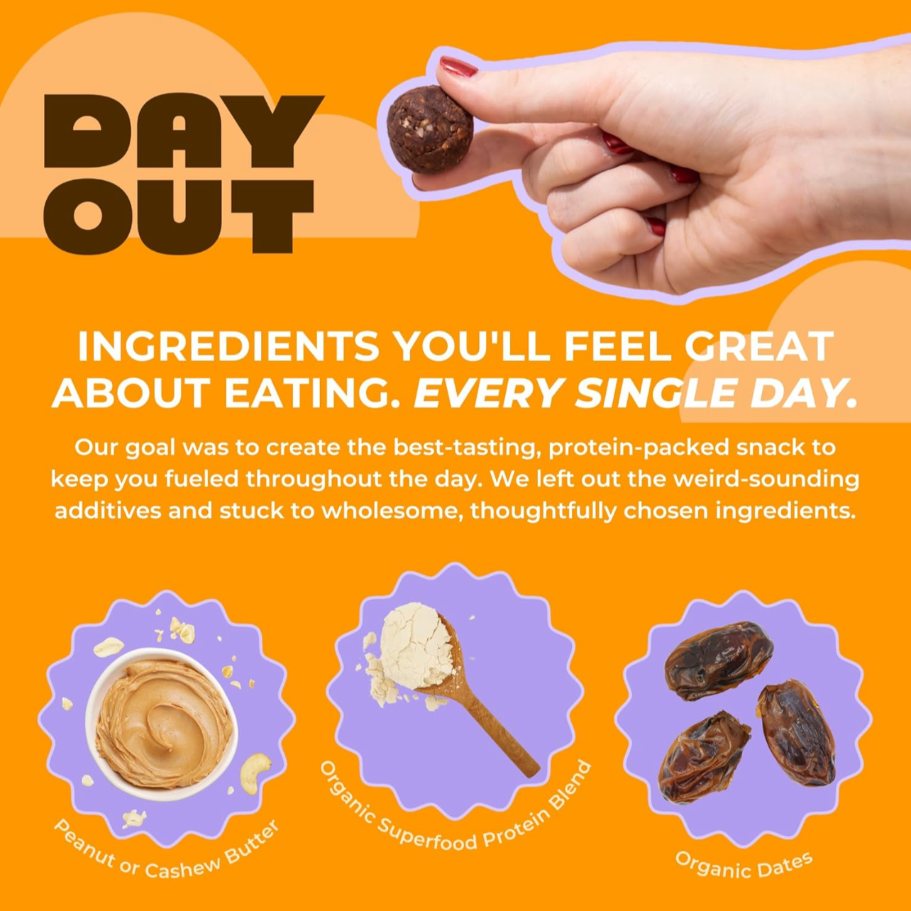 Peanut Butter Cup Protein Balls, Grab & Go, 1.5 oz, Protein Power Ball