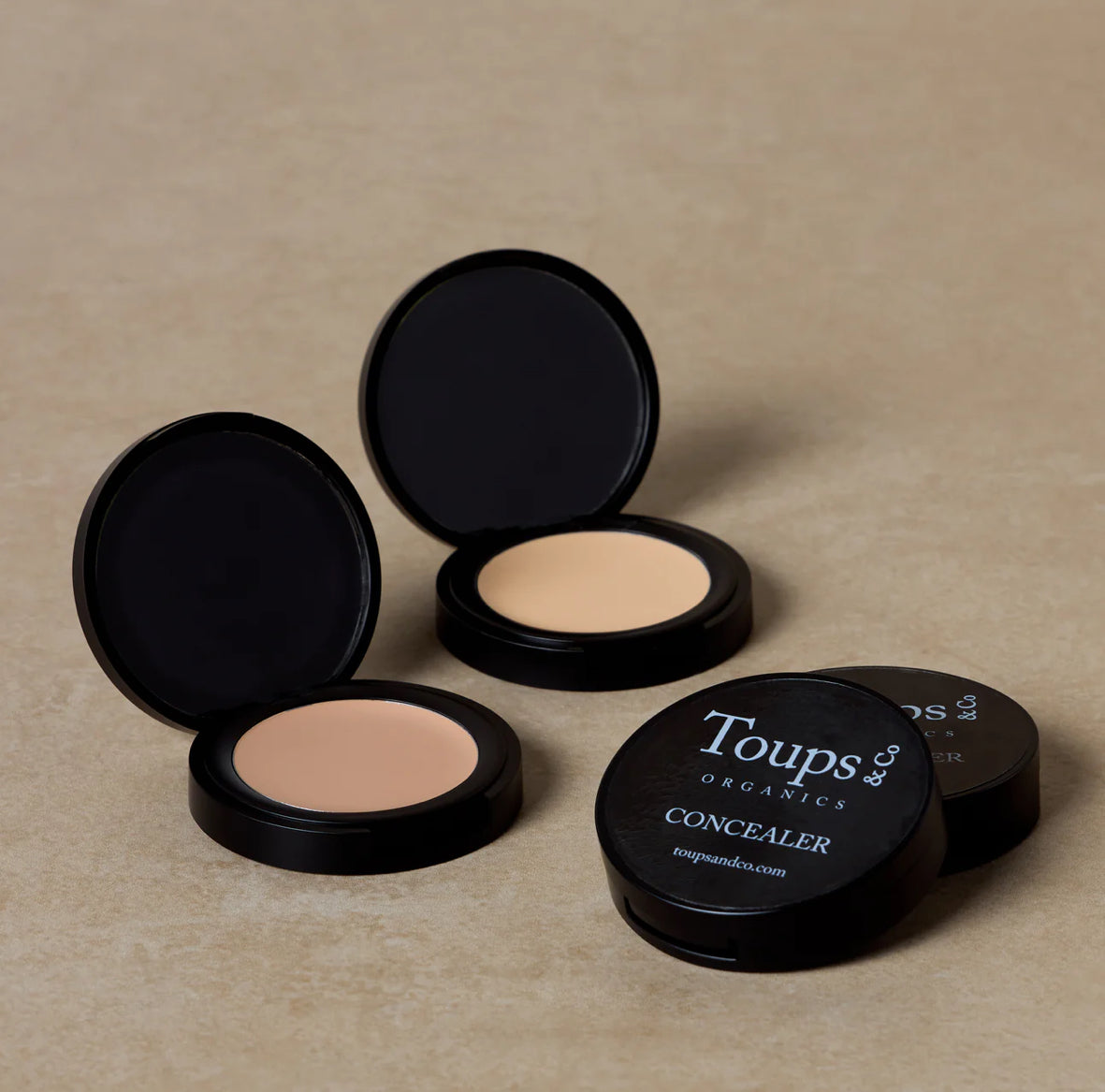 Natural Concealer Cream, Toups & Co Organics