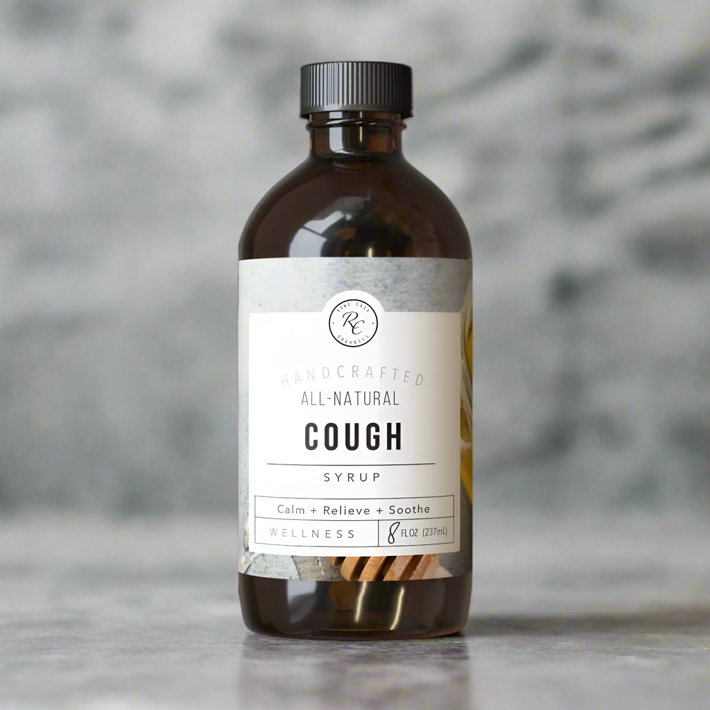 Cough Syrup, Calm + Relieve + Soothe, 8oz, Rowe Casa Organics