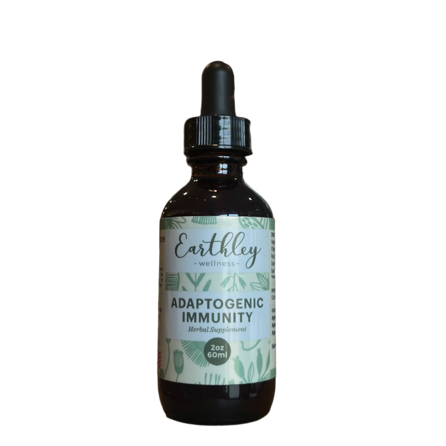 Adaptogenic Immunity - For Daily Stress and Immune Support, 2oz, Earthley