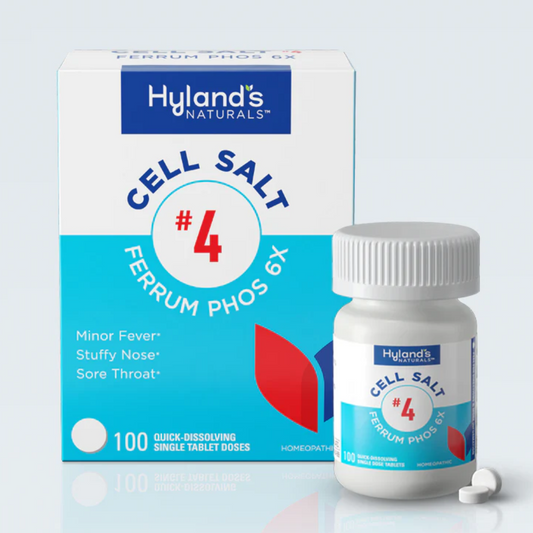 Cell Salt #4 Ferrum Phos 6x, 100 Tablets, Hyland's