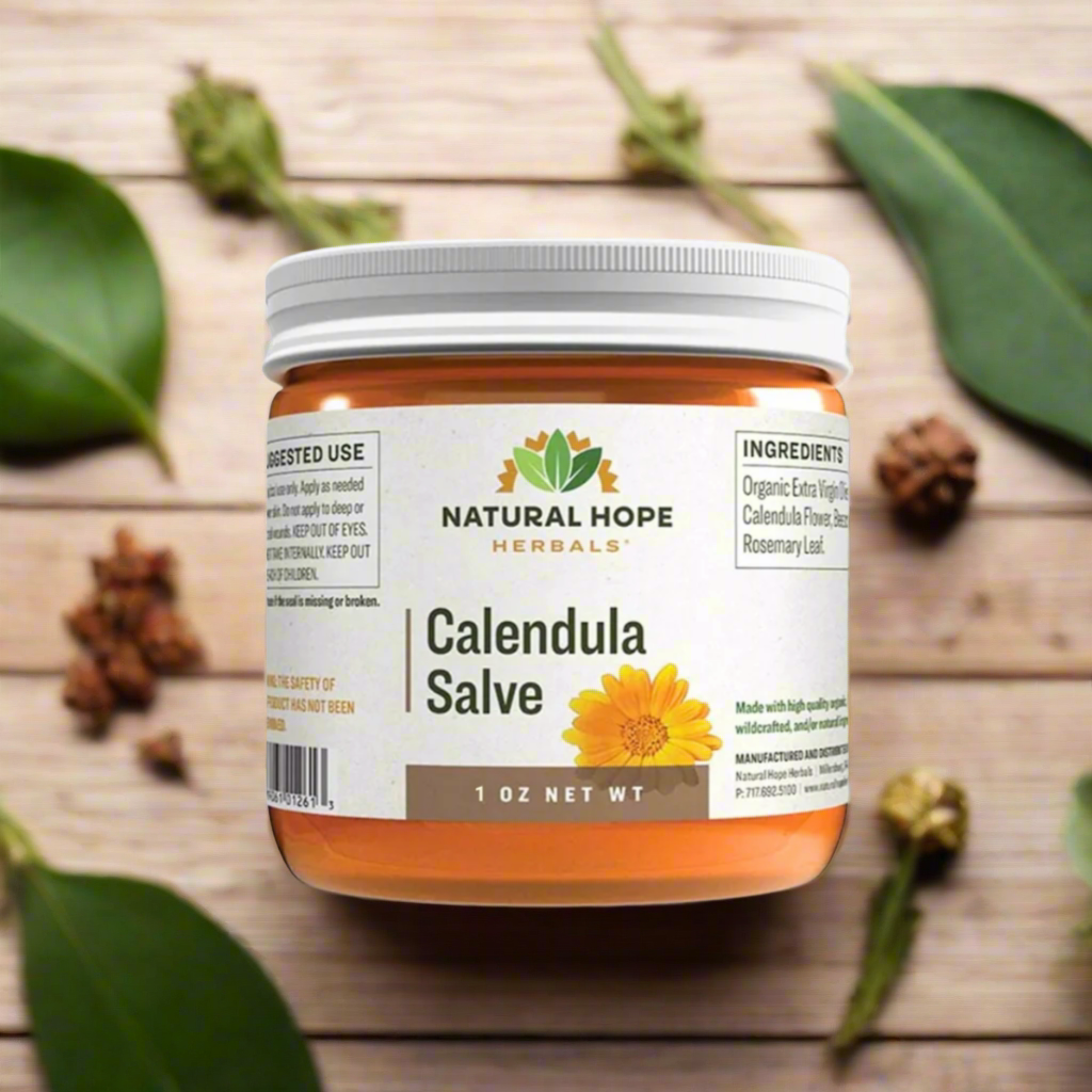 Calendula Salve, 1oz, Natural Hope Herbals