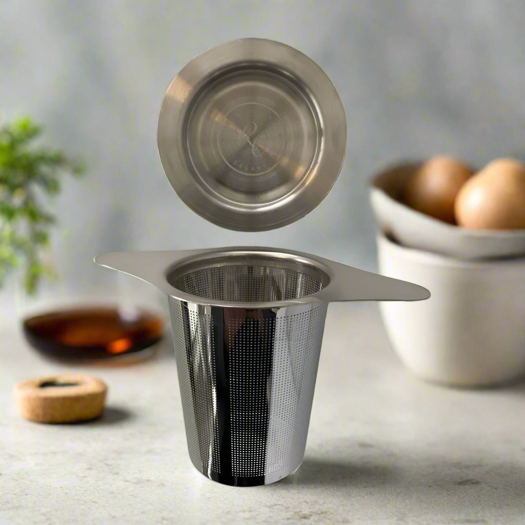 Stainless Tea Infuser, Rowe Casa Organics