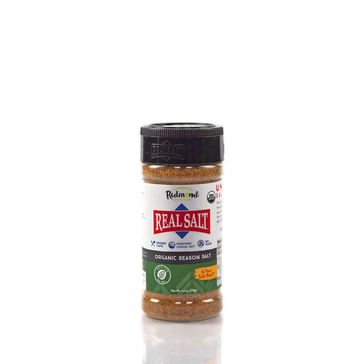 Organic Season Salt, REAL SALT, Redmond Life