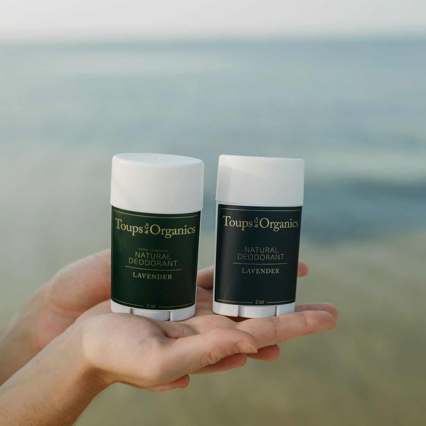 Extra Strength Natural Deodorant, Toups & Co Organics