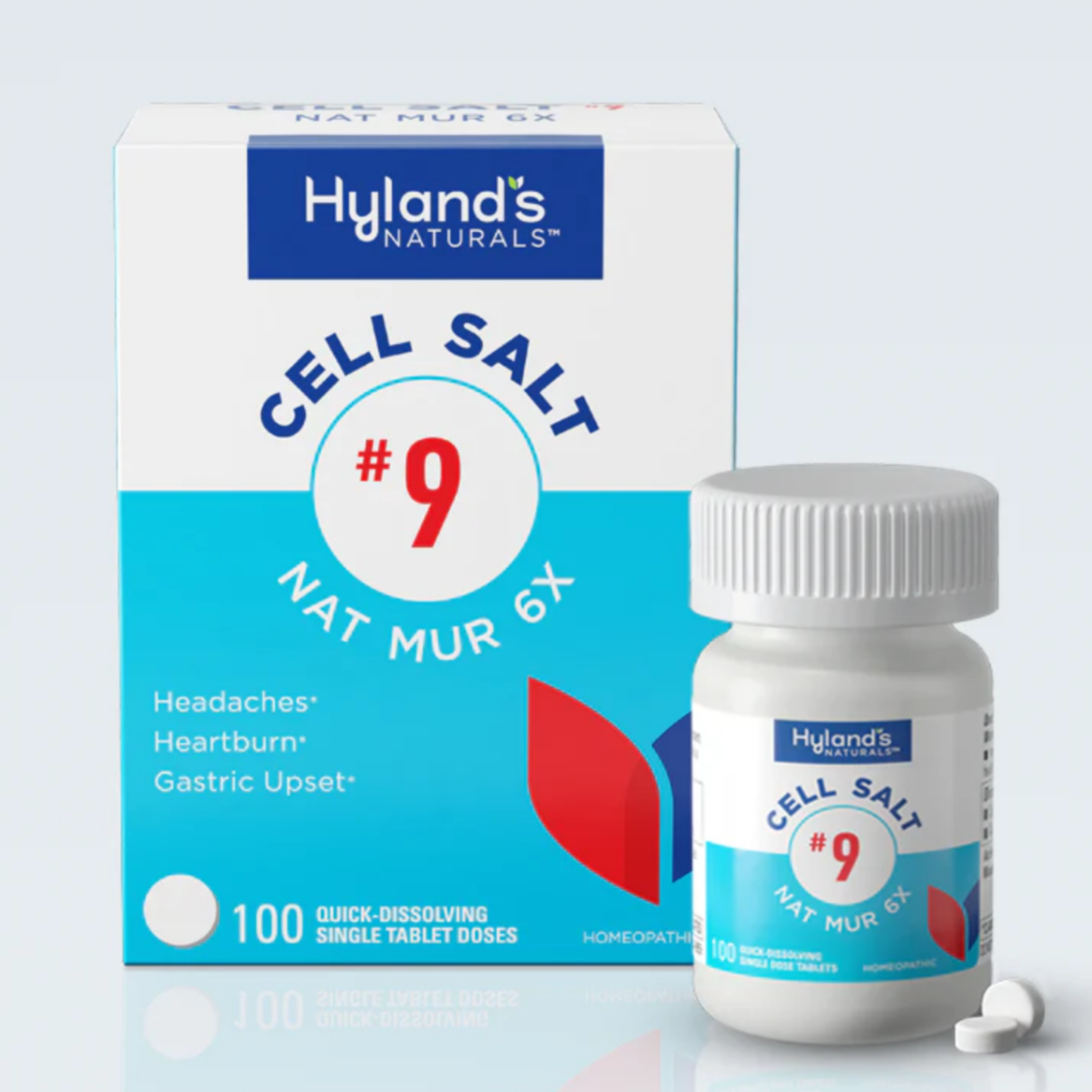Cell Salt #9 Nat Mur 6x, 100 Tablets, Hyland's