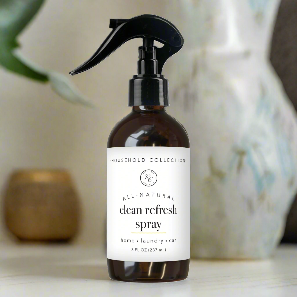 Clean Refresh Spray, Home, Laundry, Car, 8oz, Rowe Casa Organics