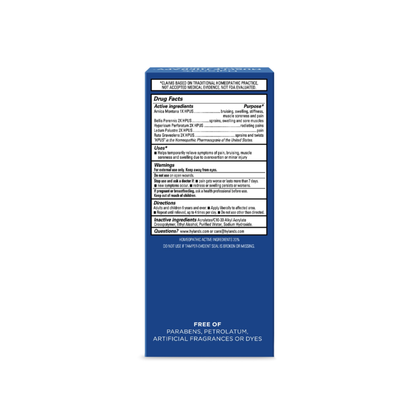 Muscle Therapy - Pain Relief Gel, 2.5oz, Hylands
